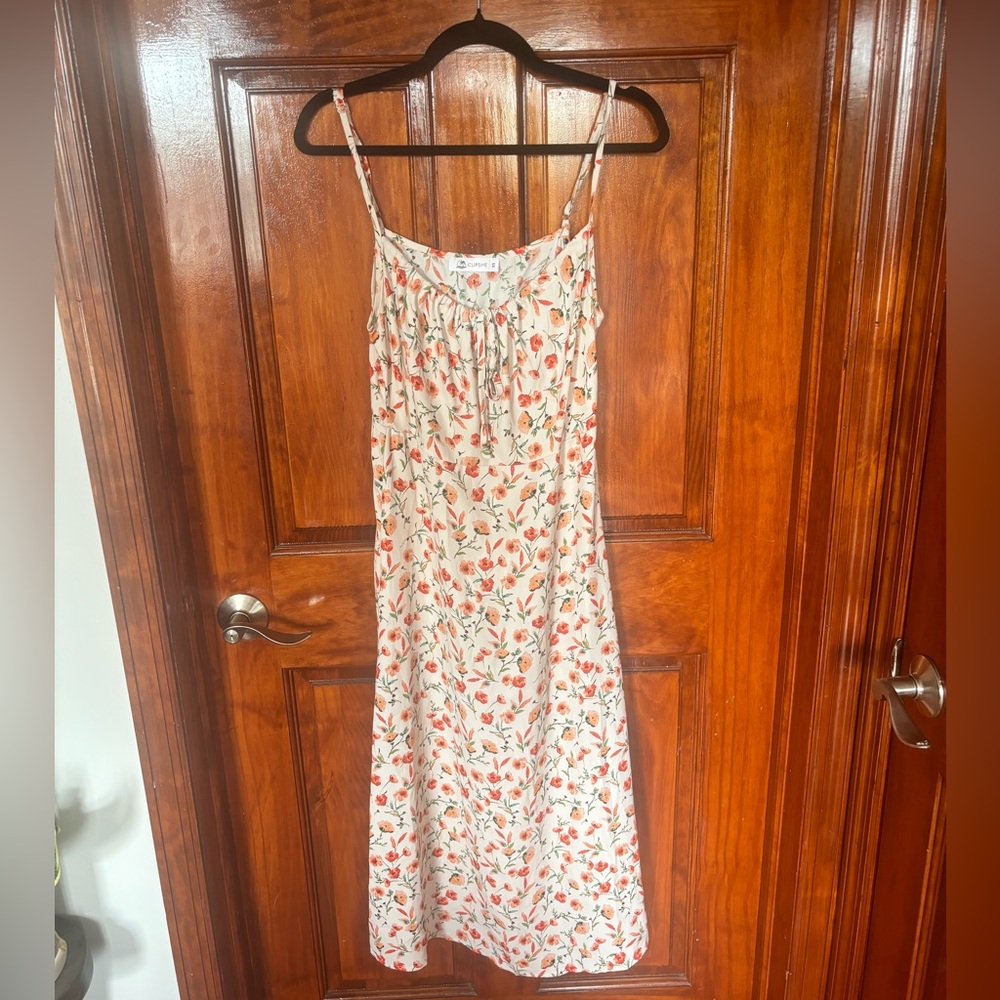 cupshe • front tie sundress